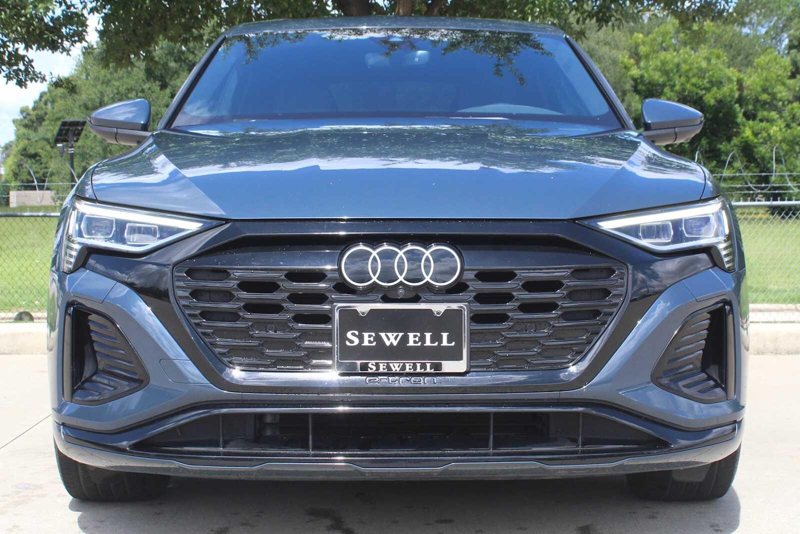Used 2024 Audi Q8 Sportback e-tron Premium Plus with VIN WA1CAAGE1RB048801 for sale in Houston, TX