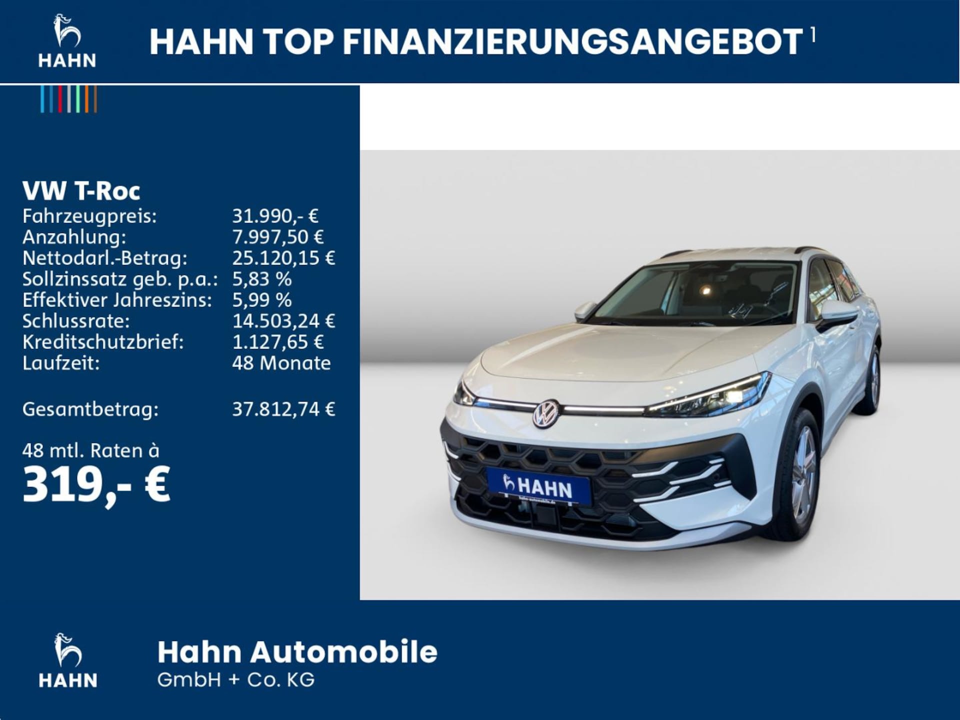 Volkswagen T-Roc Life