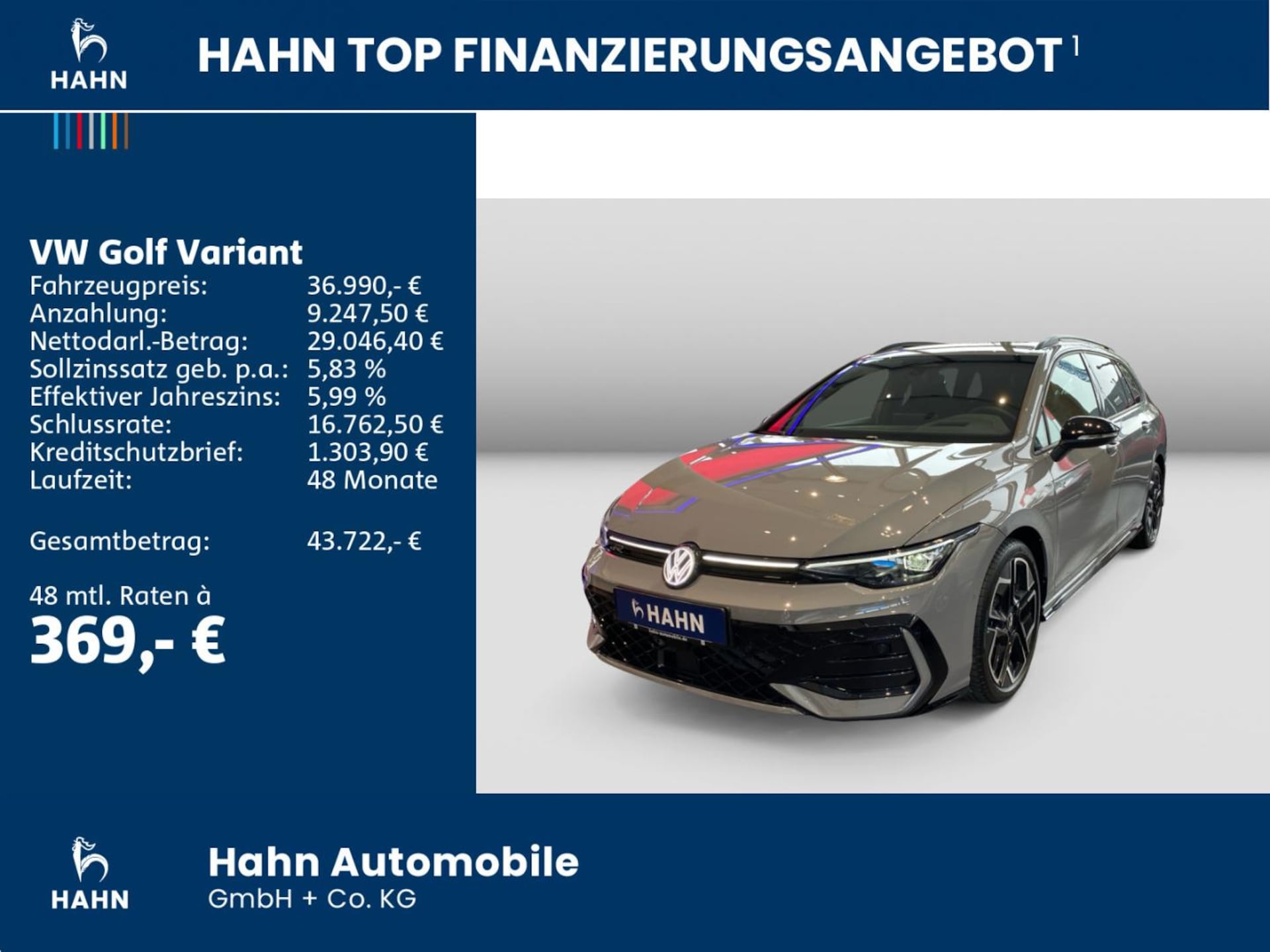 Volkswagen Golf Variant R-Line