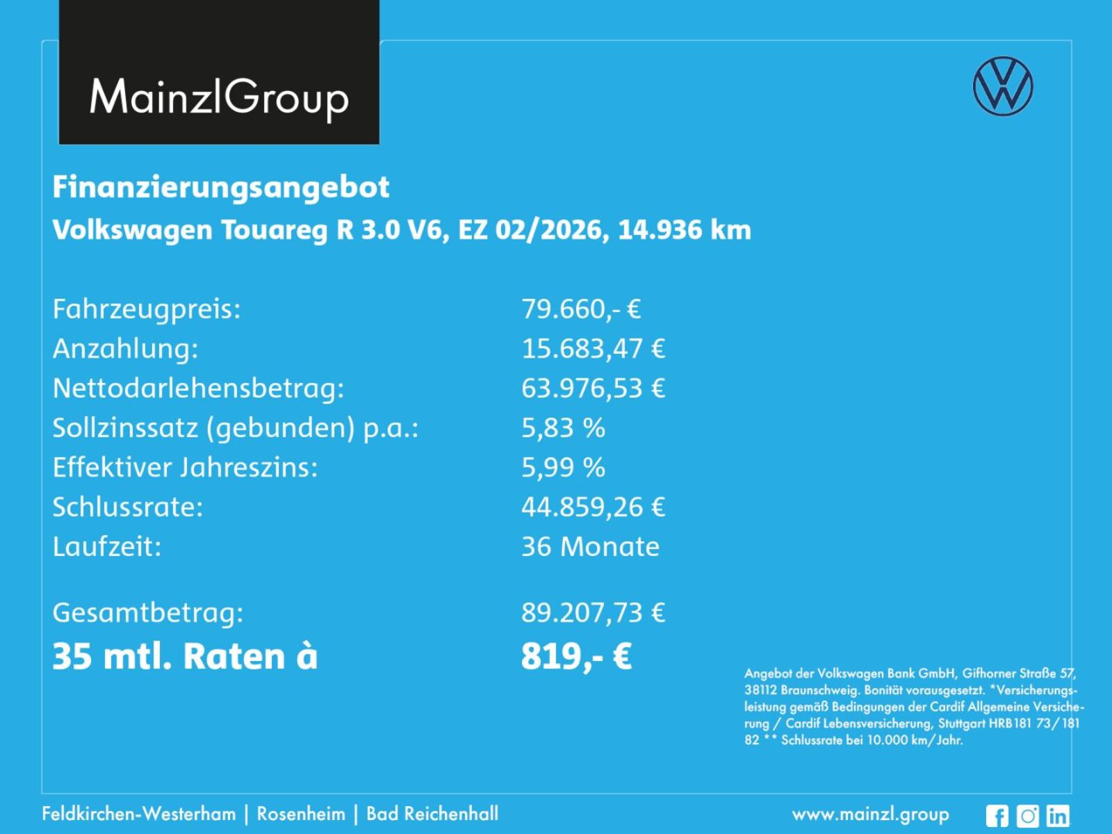 Volkswagen Touareg – Bild 3