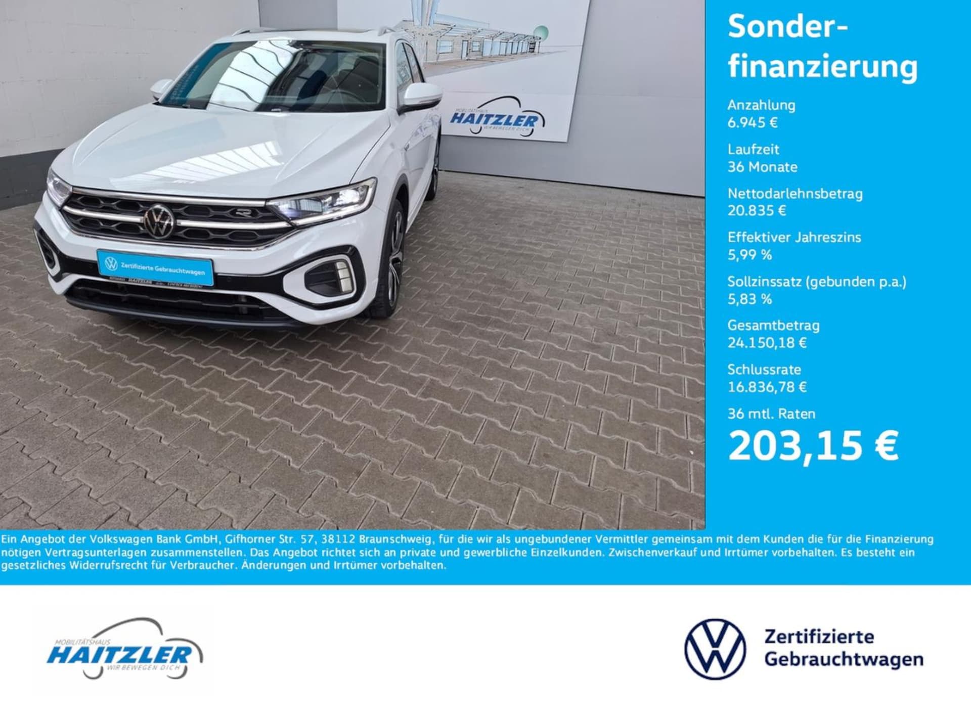 Volkswagen T-Roc — Volkswagen T-Roc T-Roc R-Line 2,0 TDI DSG 4Motion + IQ.Drive+Navi