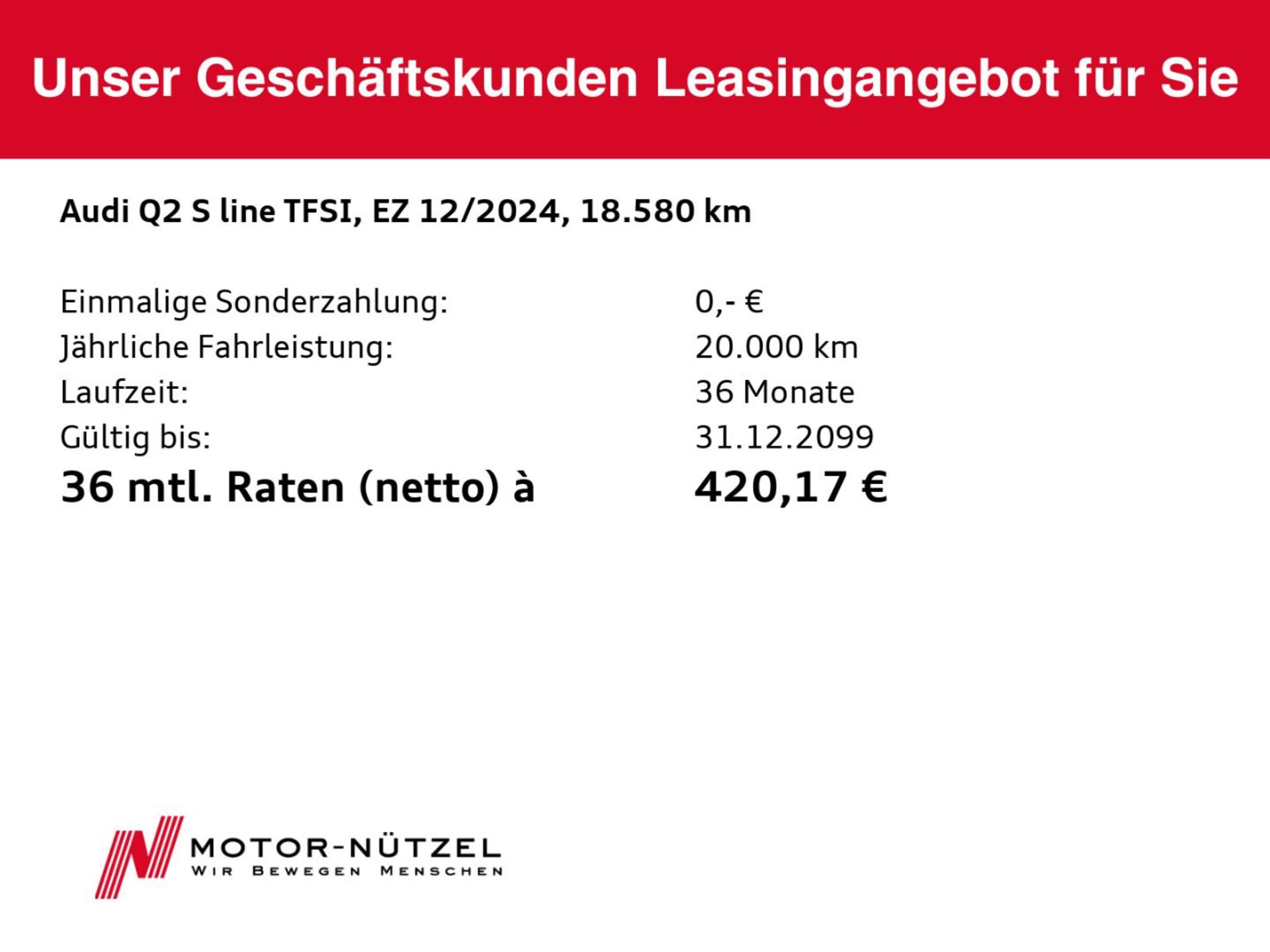 Audi Q2 S line