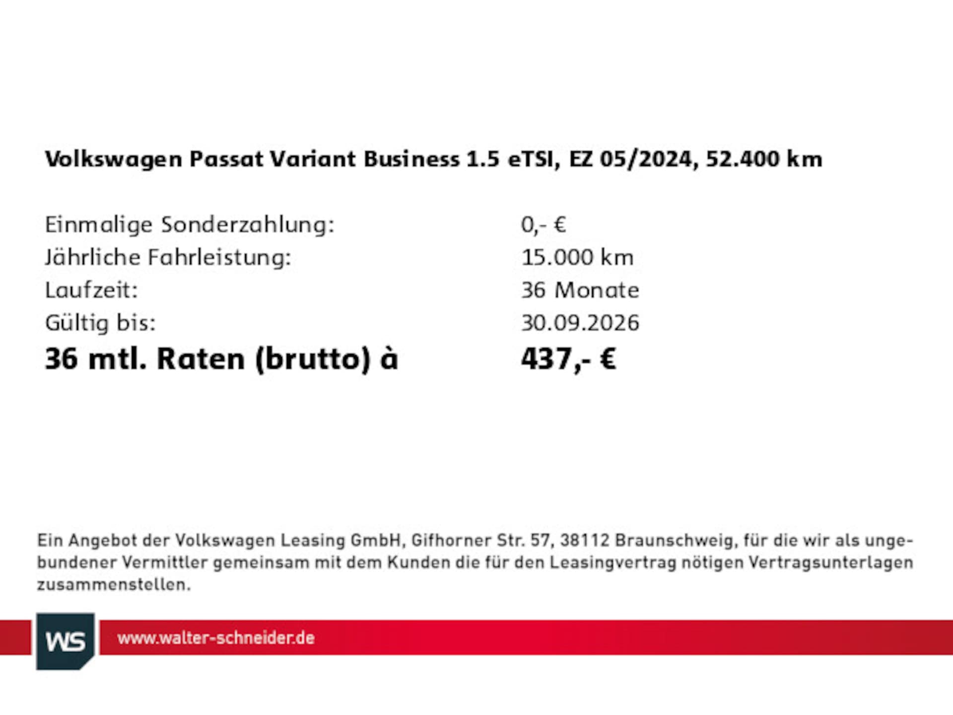Volkswagen Passat Business