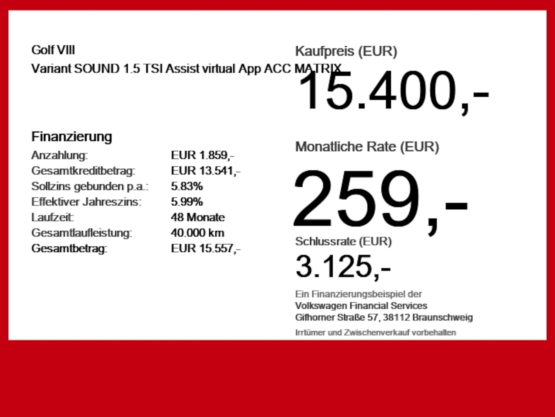 Volkswagen Golf Variant SOUND