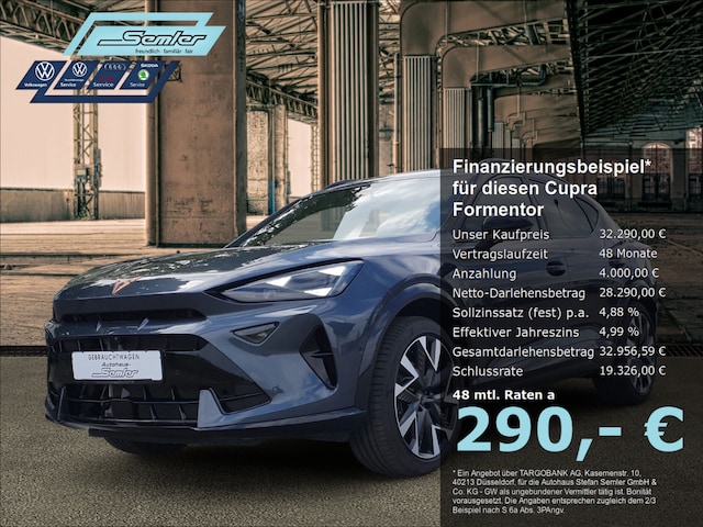 CUPRA Formentor 1.5 eTSI DSG 360 NAVI KESSY E-HK MATRIX (DA-EM-2570)