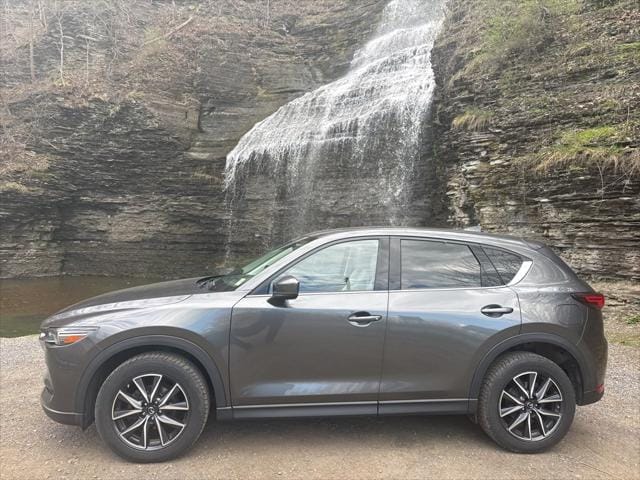 Used 2017 Mazda CX-5 Grand Touring with VIN JM3KFBDL5H0143858 for sale in Ithaca, NY