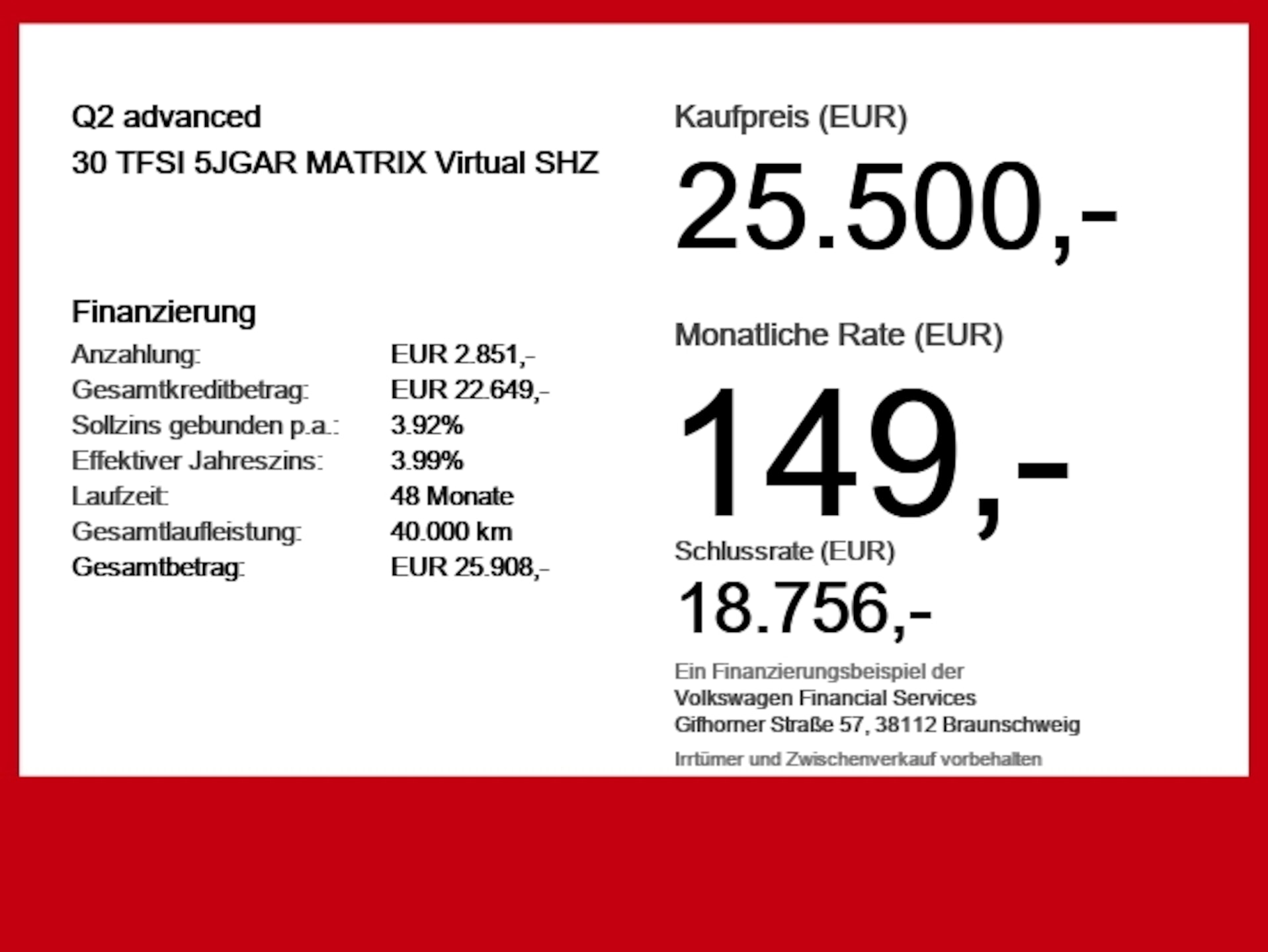 Audi Q2 Advanced