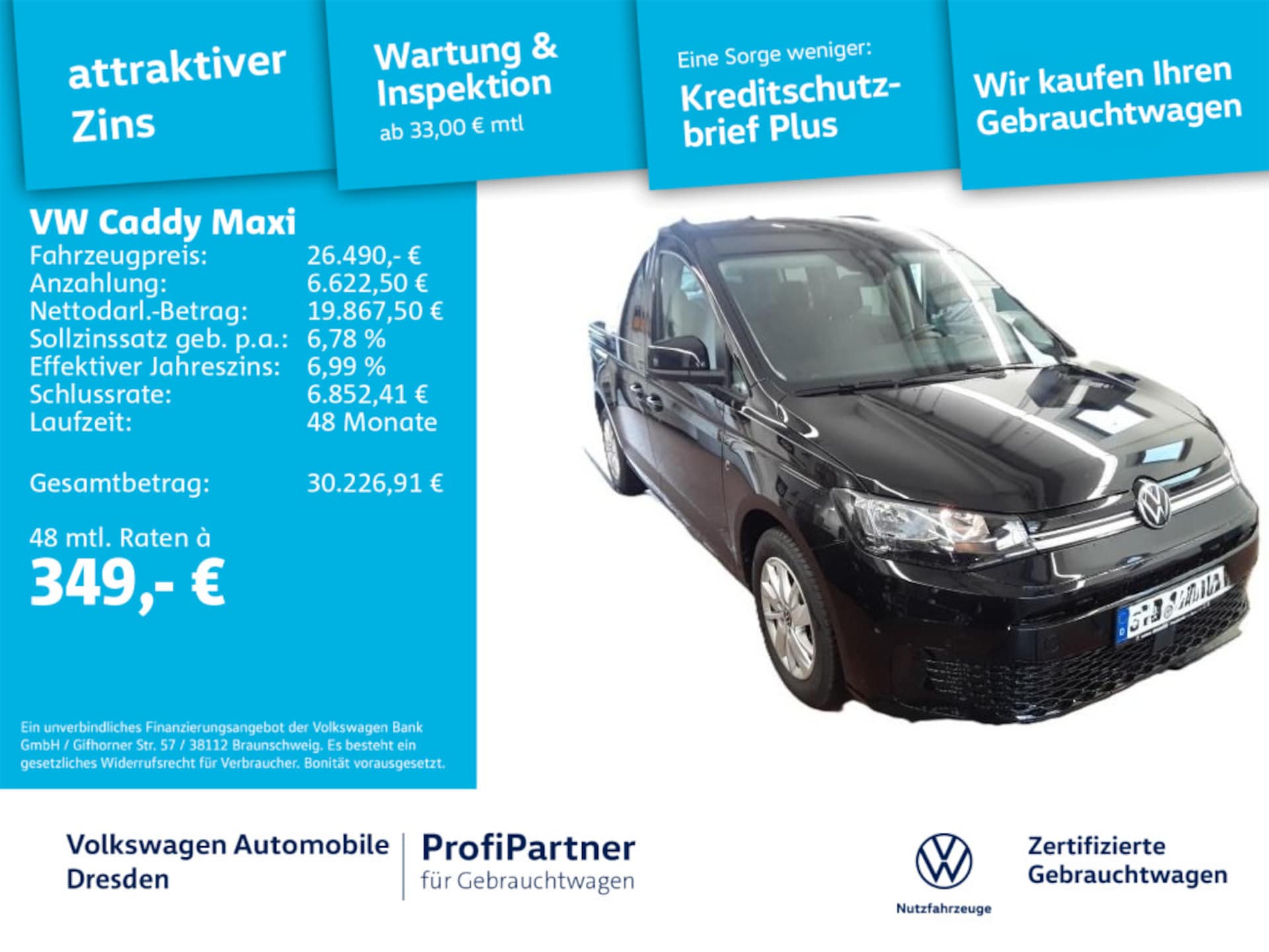 Volkswagen Caddy Maxi Life