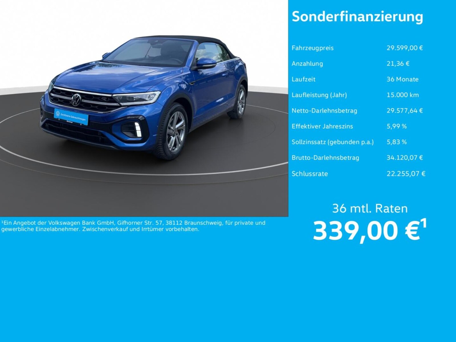 Volkswagen T-Roc Cabriolet – Bild 2