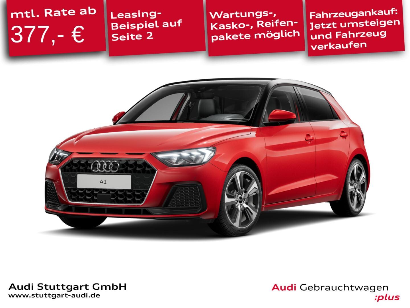 Bild über Audi A1 Sportback advanced 30 TFSI S tronic - für weitere Informationen kontaktieren Sie den Audi Partner