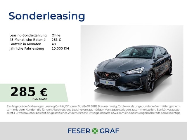 CUPRA Leon 1.4 TSI e-Hybrid DSG LED/​Navi/​SHZ/​Kessy/​PDC (DKT5019447)