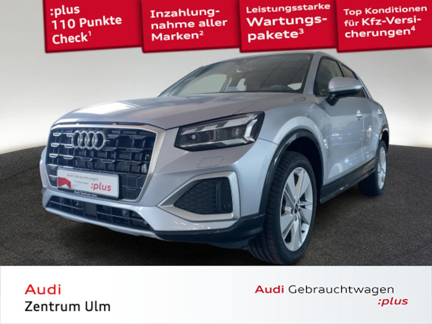 Bild über Audi Q2 advanced 30 TDI Schaltgetriebe - für weitere Informationen kontaktieren Sie den Audi Partner