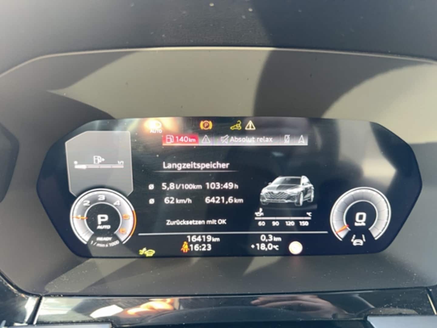 Bild über Audi A3 Sportback advanced 35 TDI S tronic - für weitere Informationen kontaktieren Sie den Audi Partner
