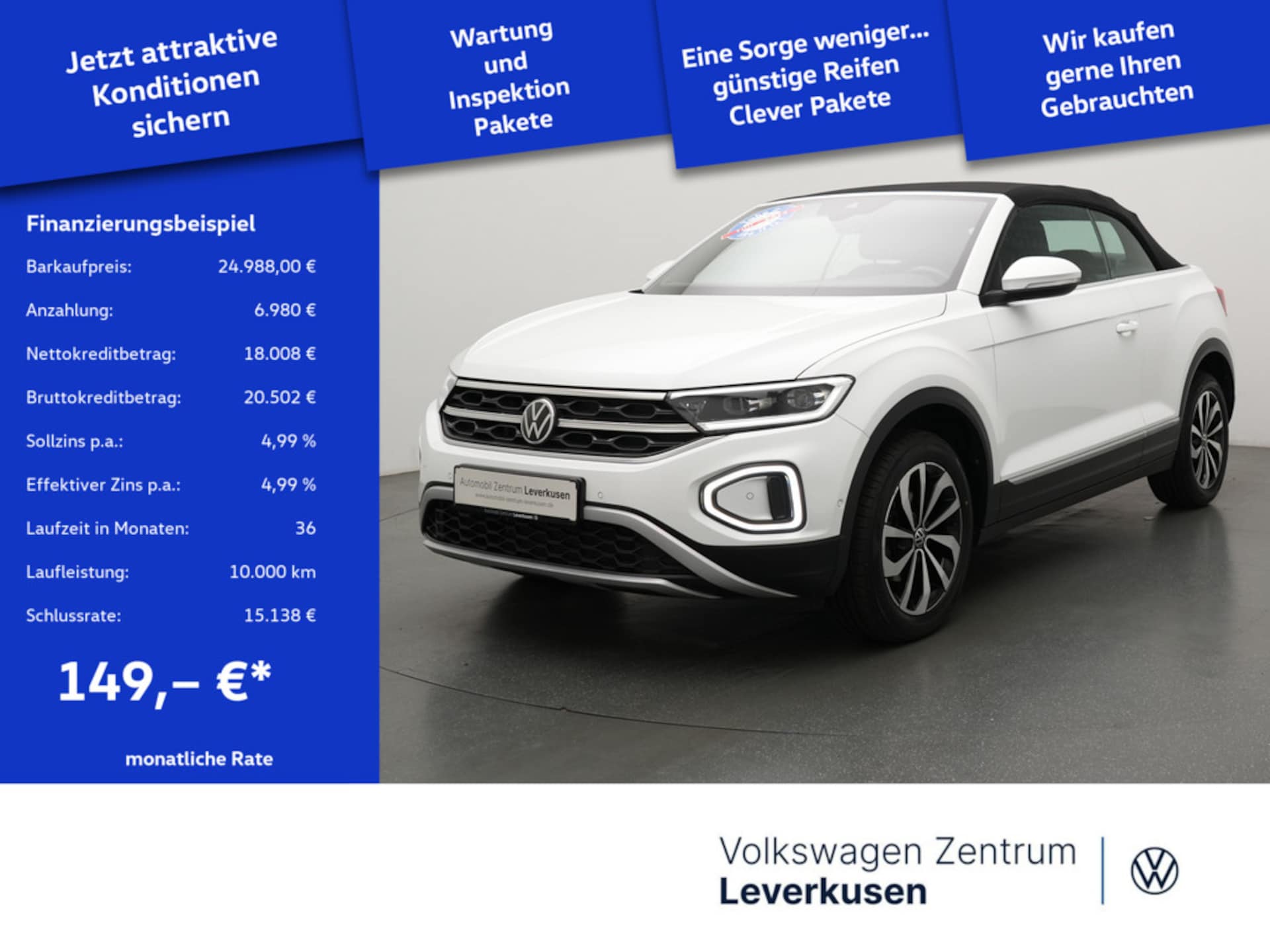 Volkswagen T-Roc Cabriolet Style