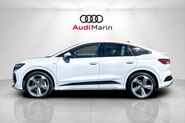 Certified 2025 Audi Q4 Sportback e-tron Premium Plus with VIN WA13UBFZ4SP029735 for sale in San Rafael, CA