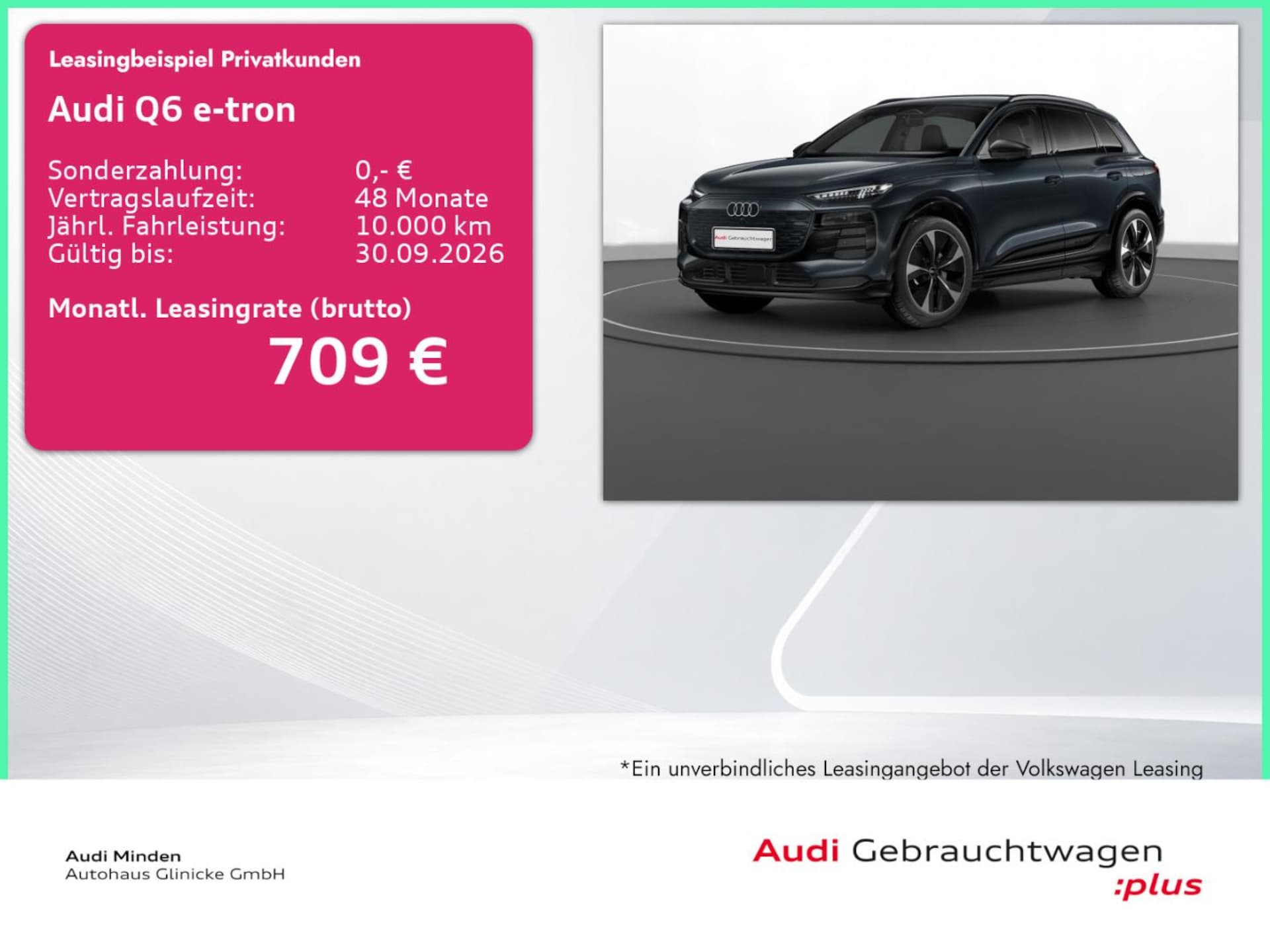 Audi Q6 SUV e-tron