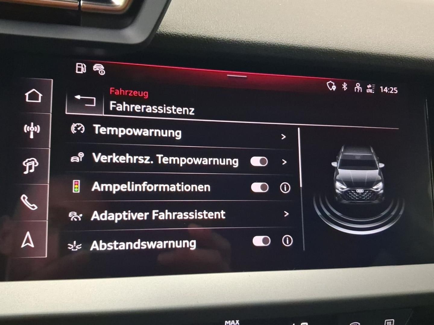 Bild über Audi A3 Sportback TFSI Schaltgetriebe - für weitere Informationen kontaktieren Sie den Audi Partner