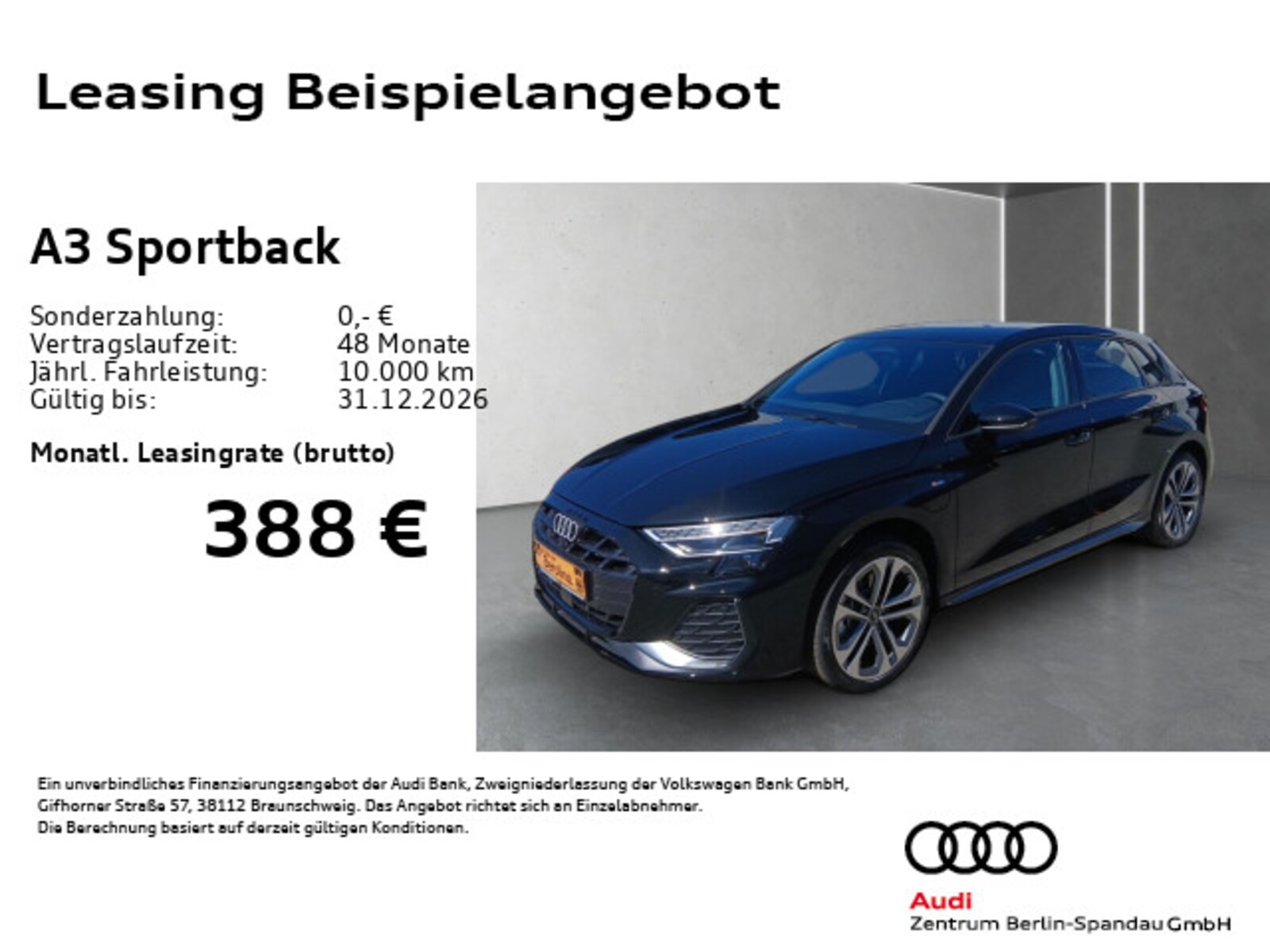 Audi A3 Sportback – Bild 2