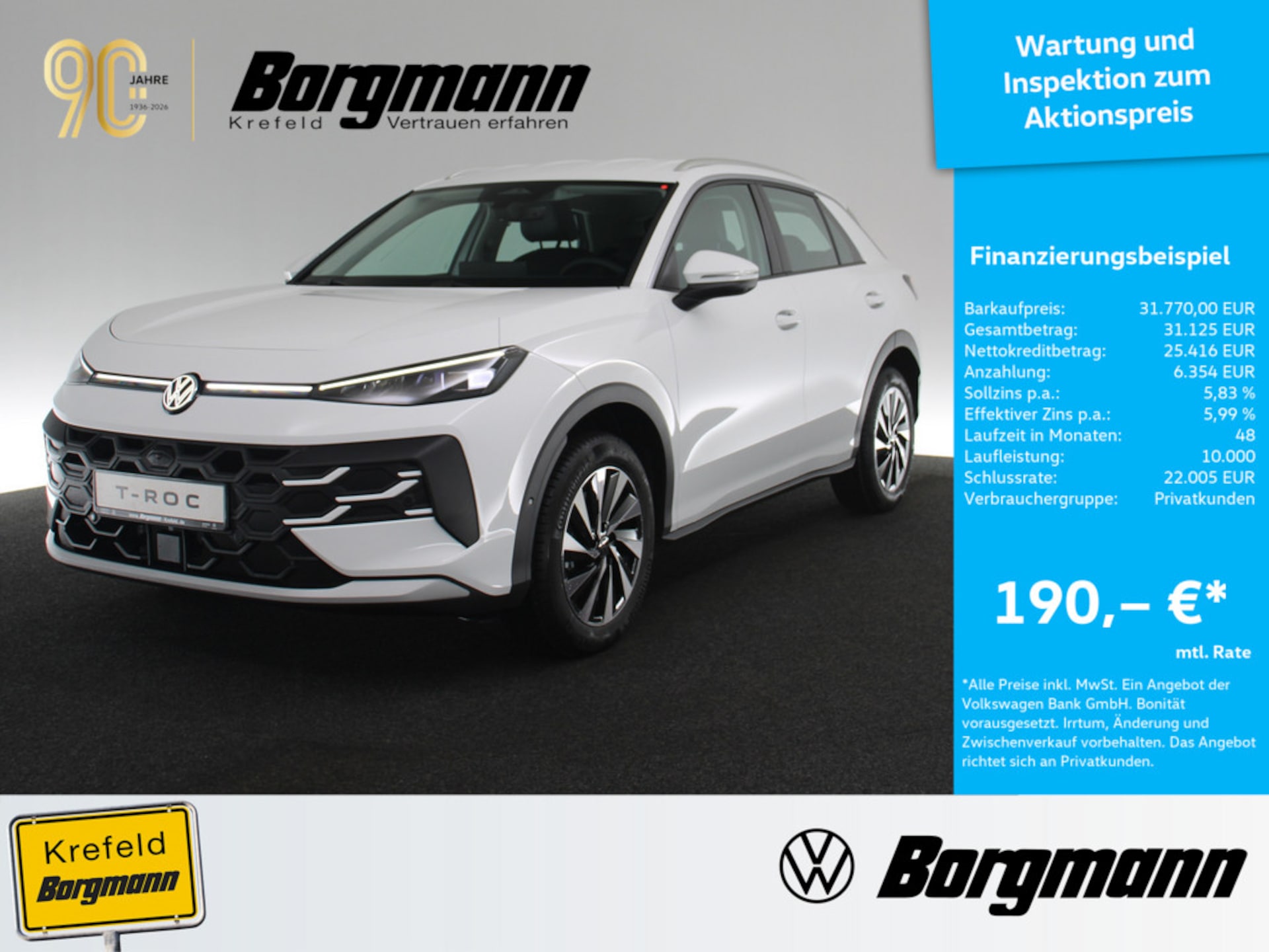 Volkswagen T-Roc — Volkswagen T-Roc T-Roc 1.5 eTSI Style AHK 360° HUD ACC NAVI