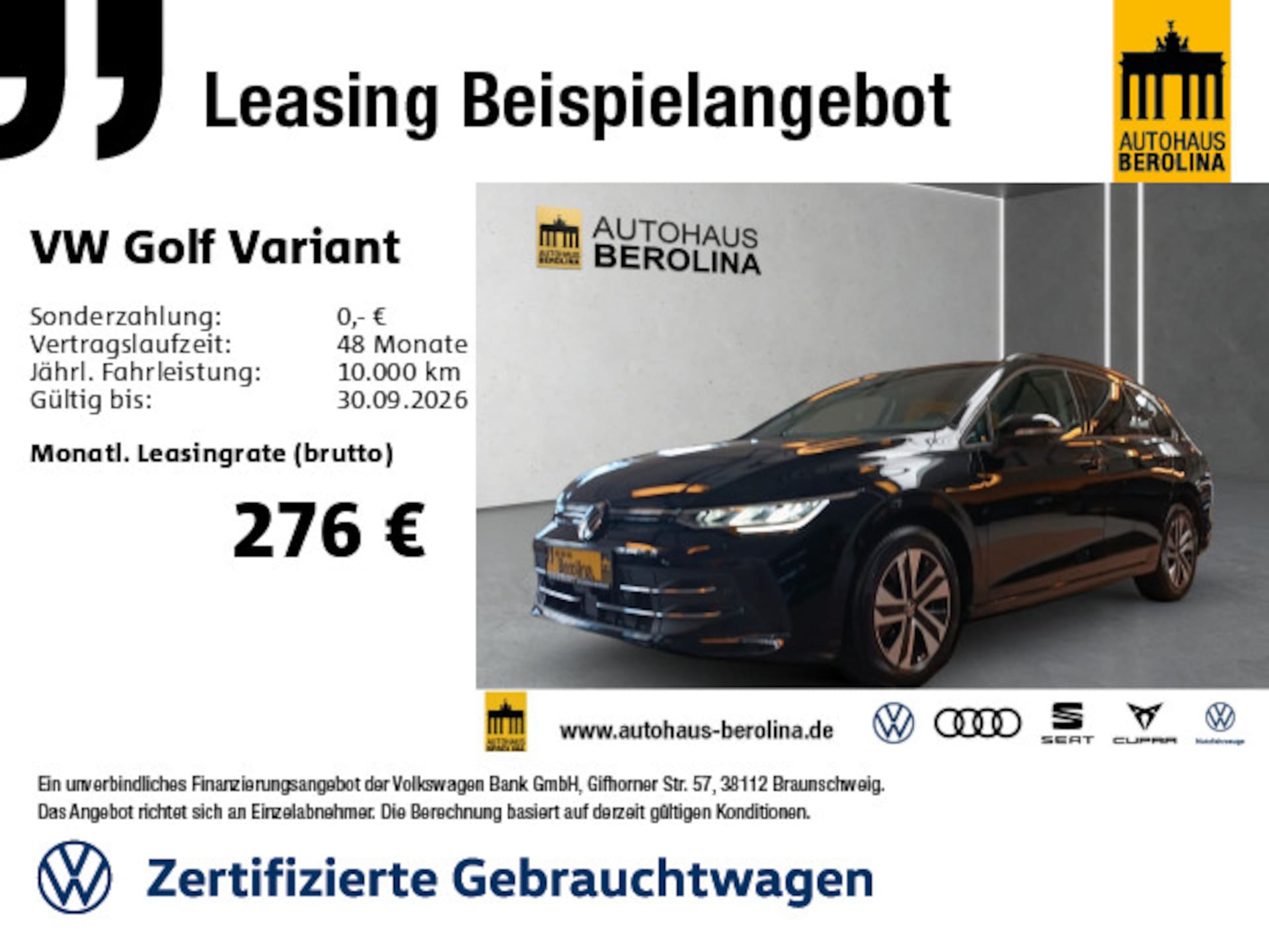 Volkswagen Golf Variant ENERGY