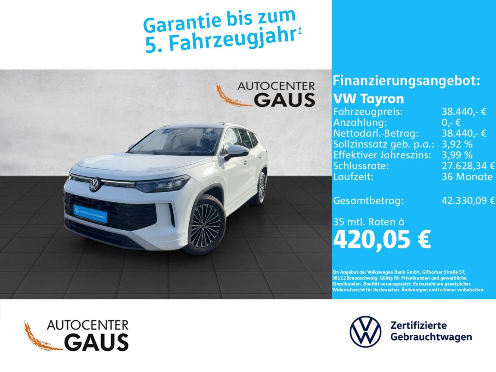 Volkswagen Tayron – Bild 2