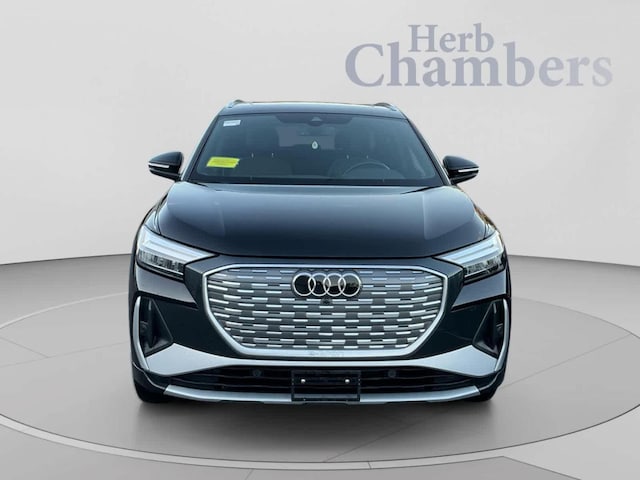 Used 2023 Audi Q4 e-tron Premium Plus with VIN WA1L2BFZ2PP065243 for sale in Burlington, MA