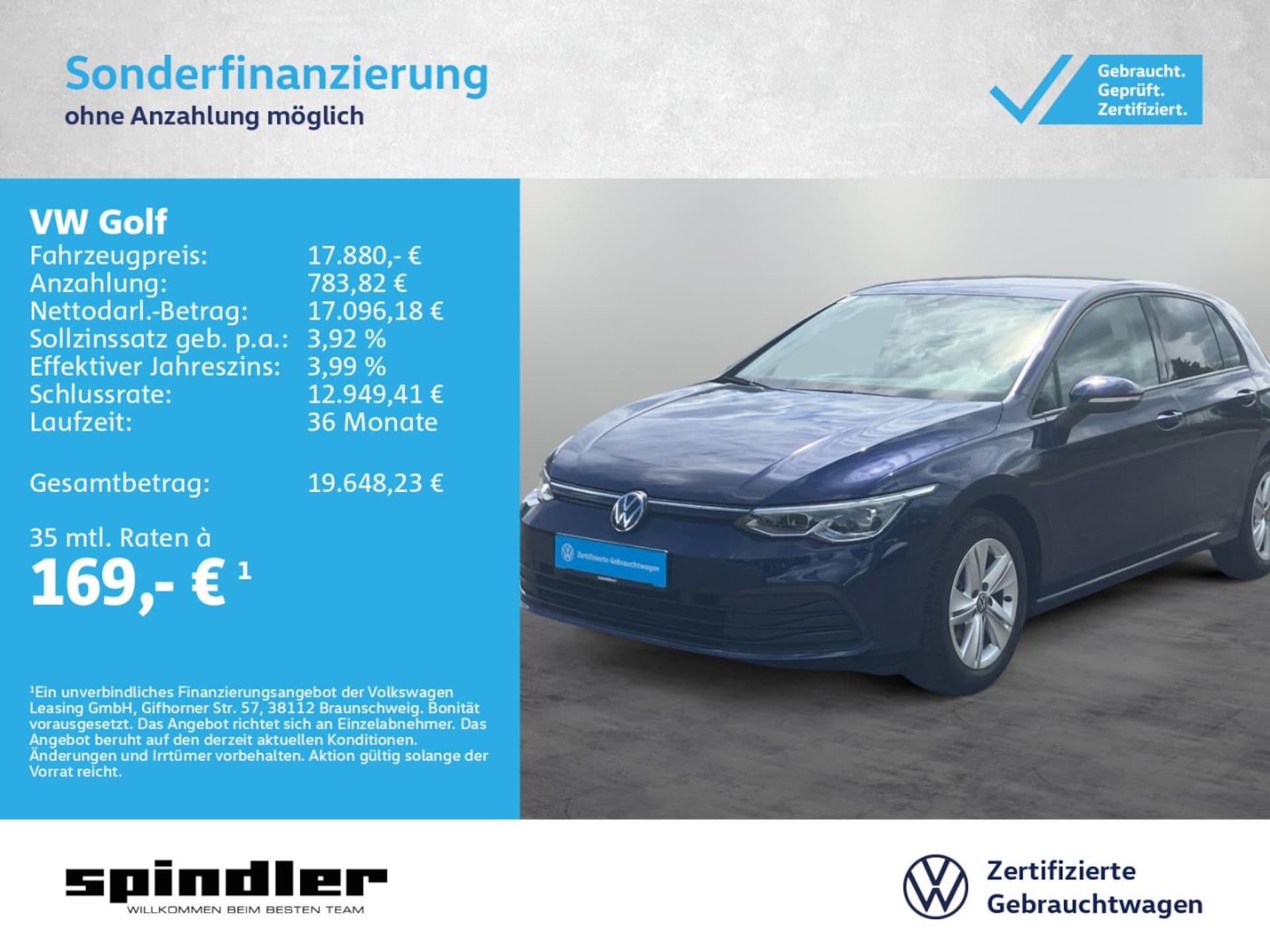 Volkswagen Golf Life