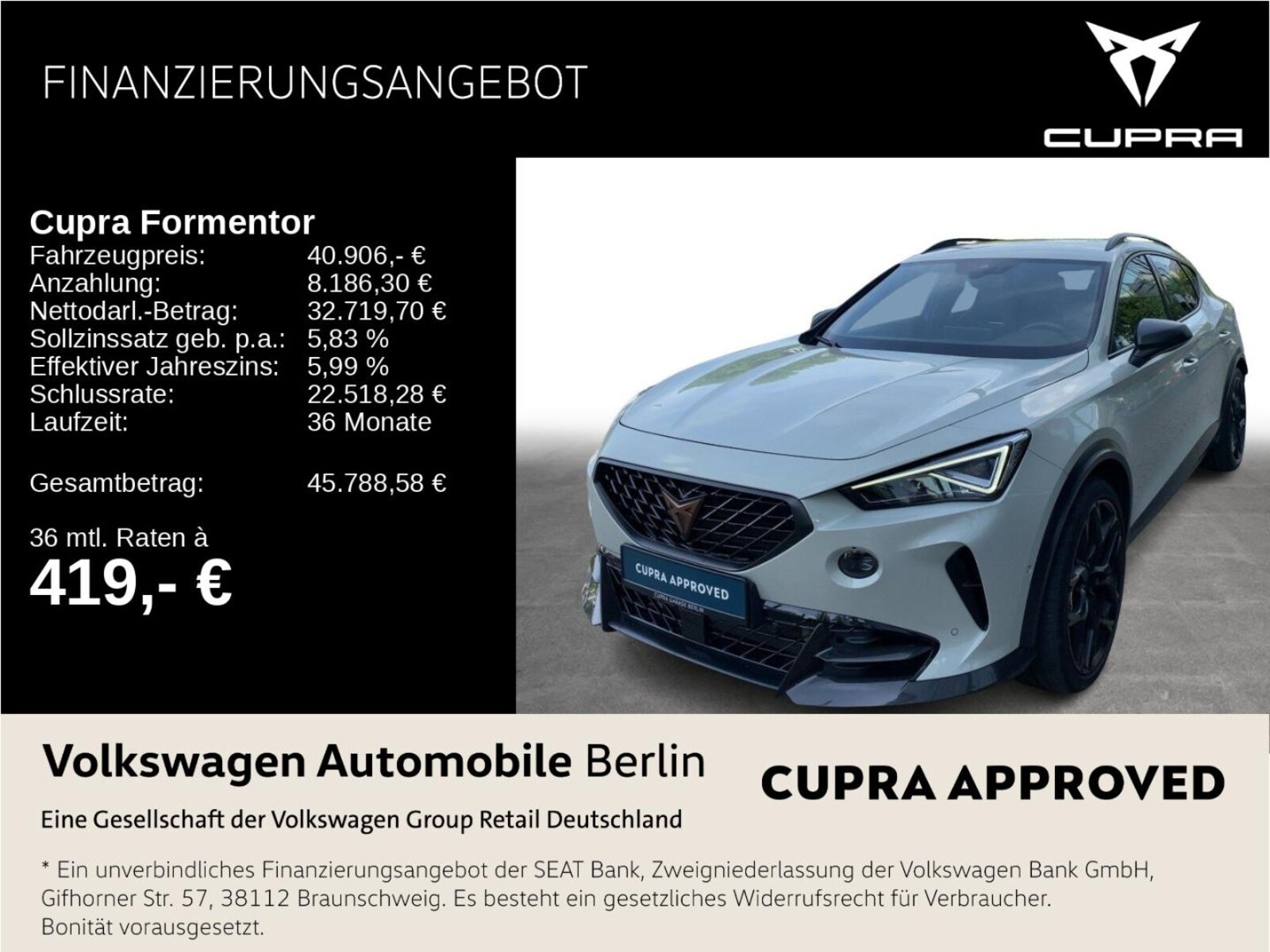 CUPRA Formentor