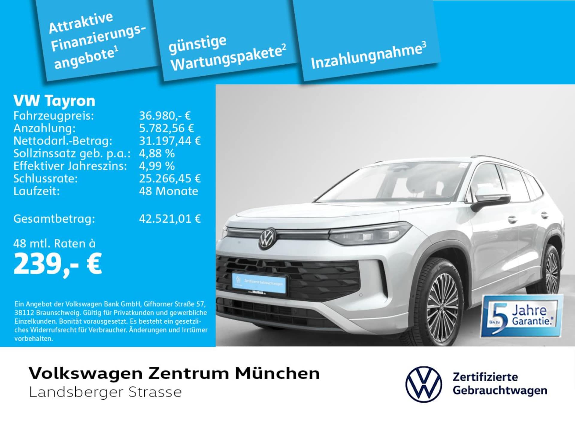Volkswagen Tayron Life