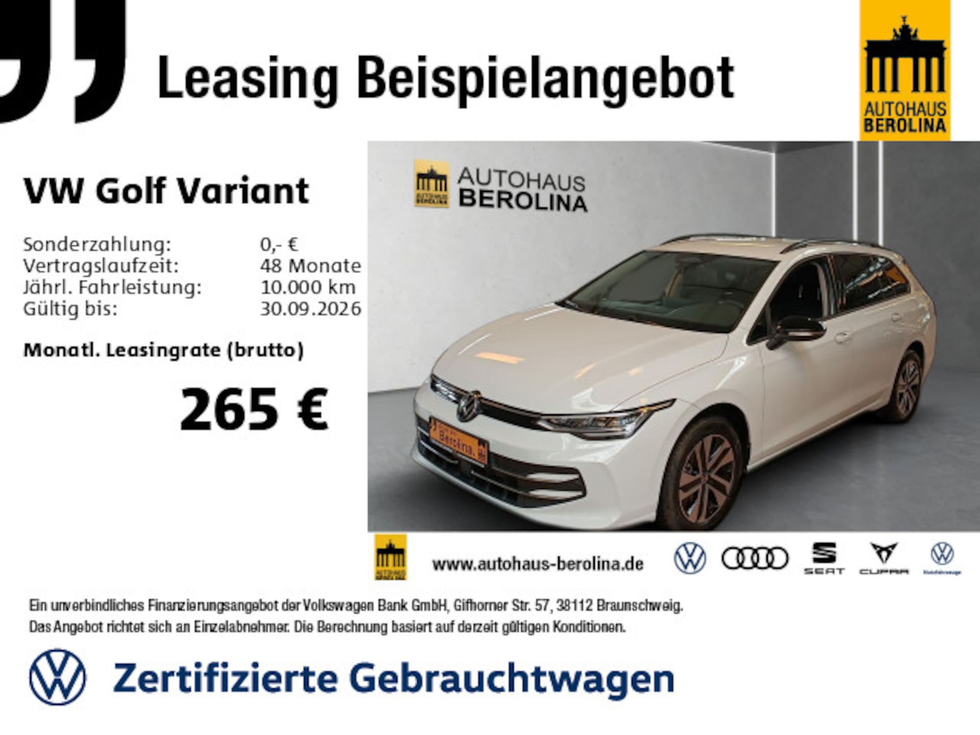 Volkswagen Golf Variant ENERGY