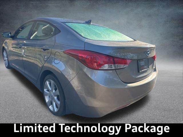 Used 2013 Hyundai Elantra Limited with VIN 5NPDH4AE6DH306799 for sale in Cary, NC