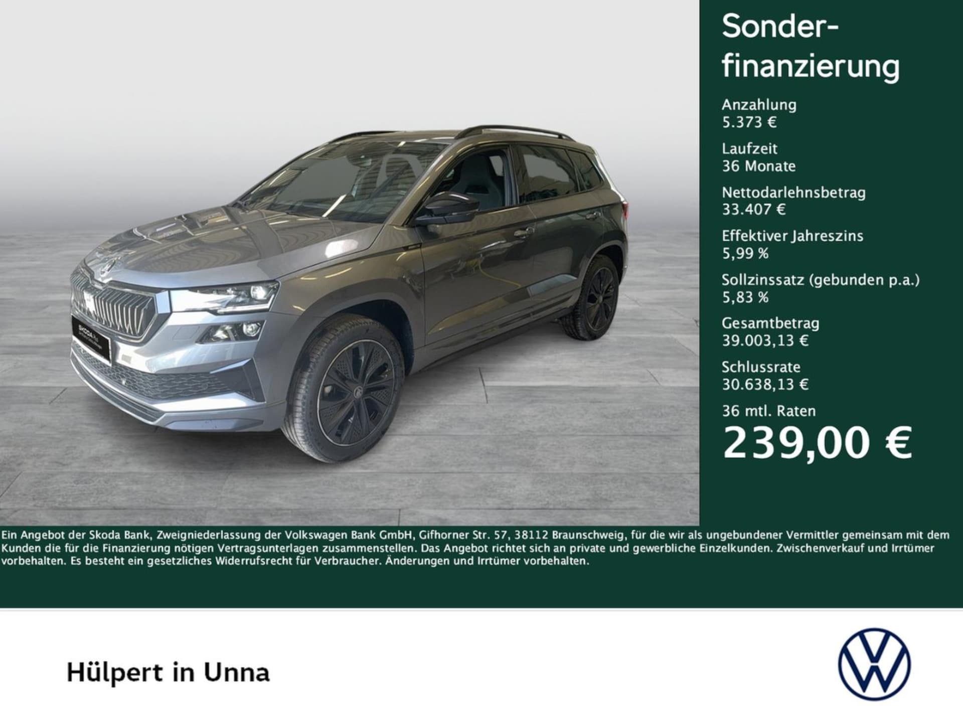 Skoda Karoq Sportline