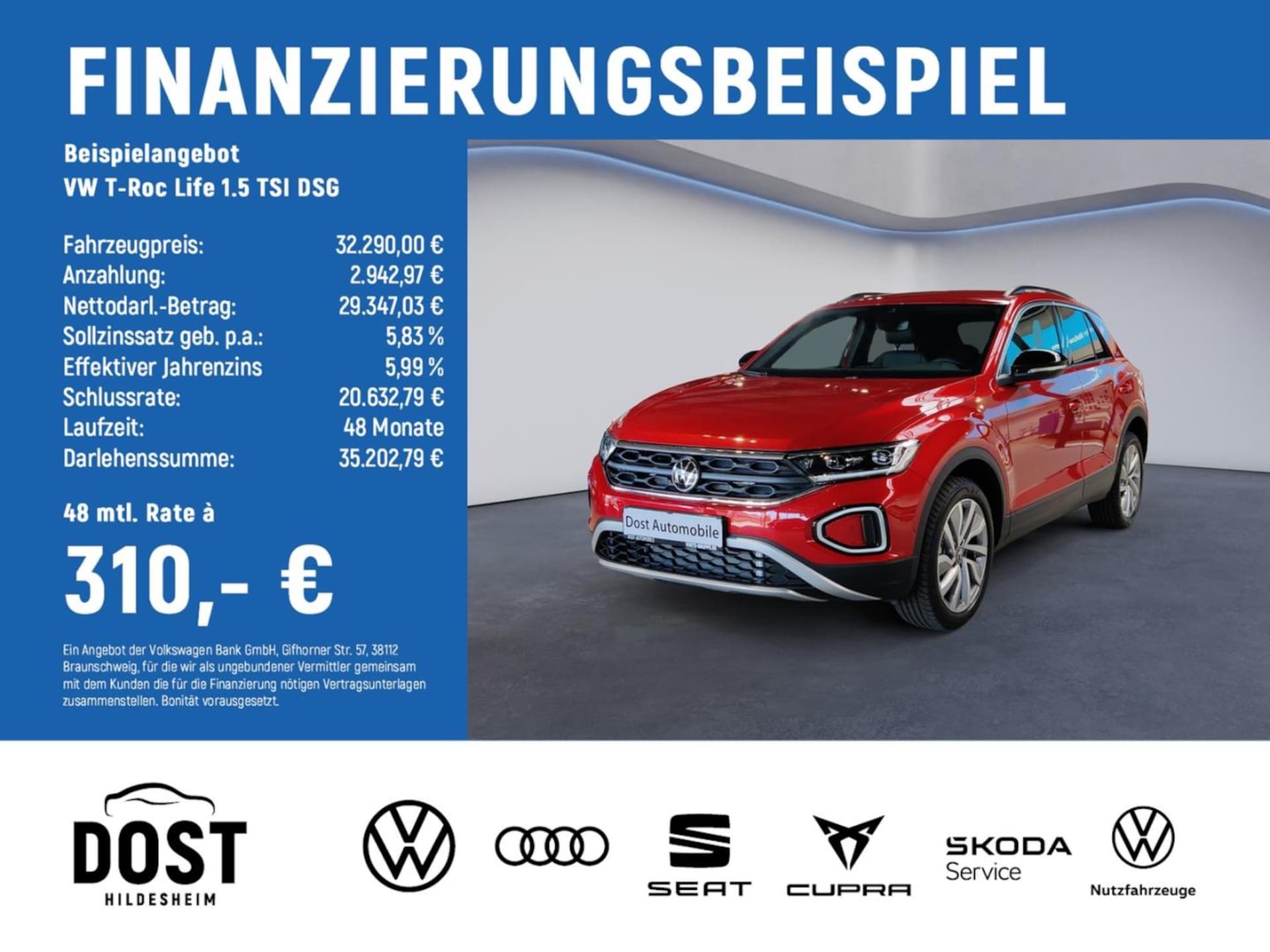 Volkswagen T-Roc Life