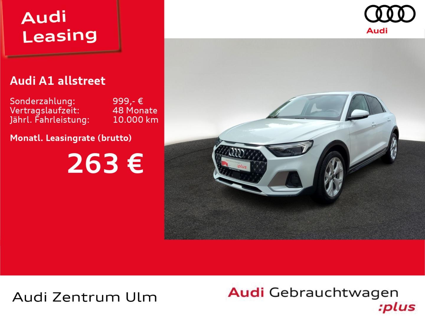 Bild über Audi A1 allstreet 30 TFSI Schaltgetriebe - für weitere Informationen kontaktieren Sie den Audi Partner