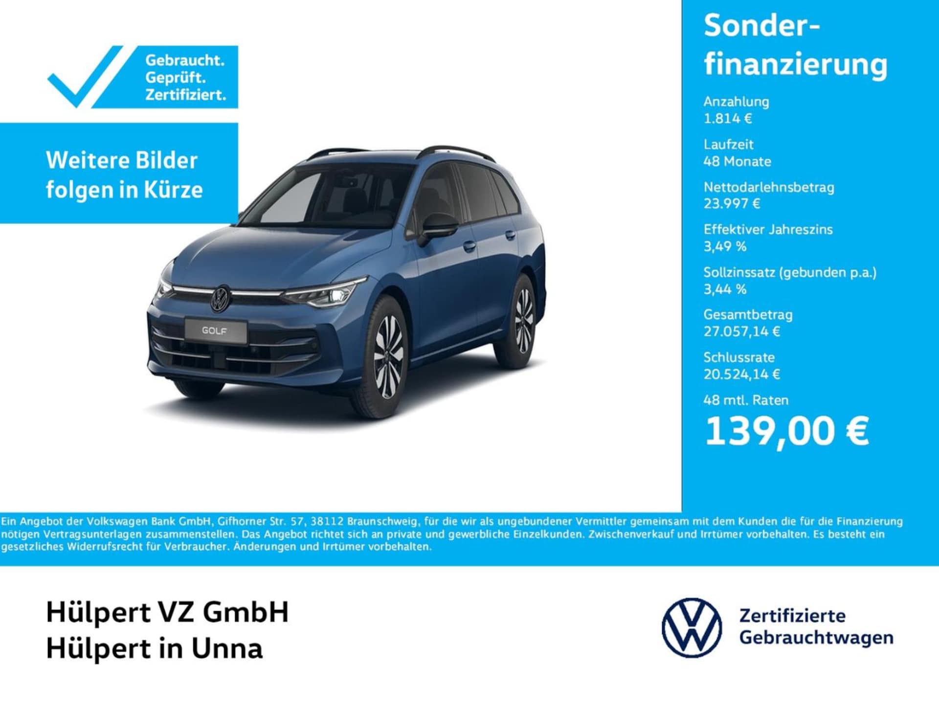 Volkswagen Golf Variant Goal