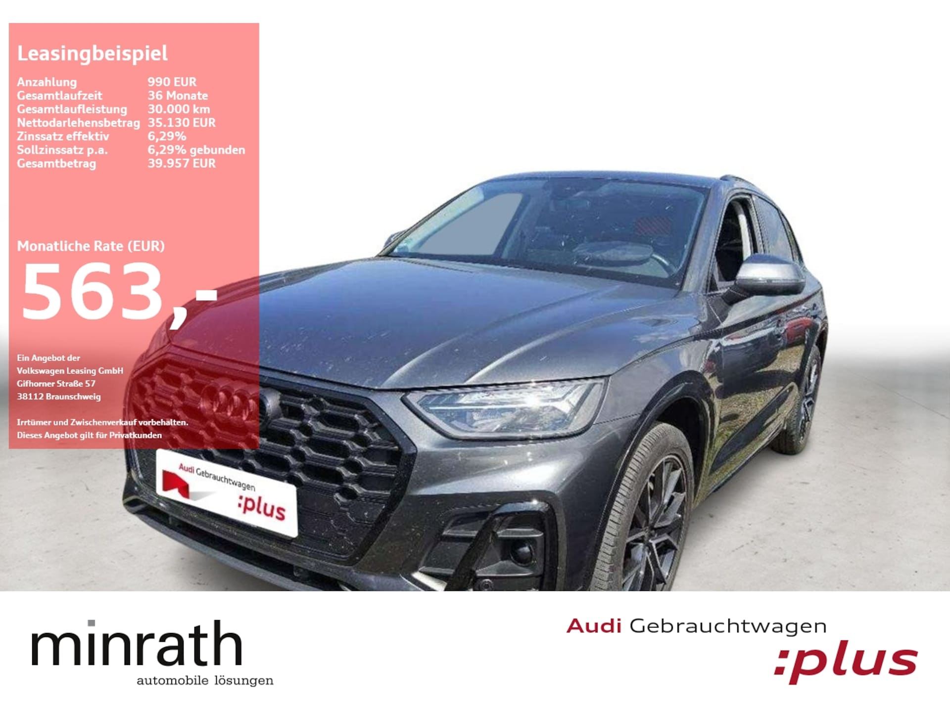 Audi Q5 TFSI e S line