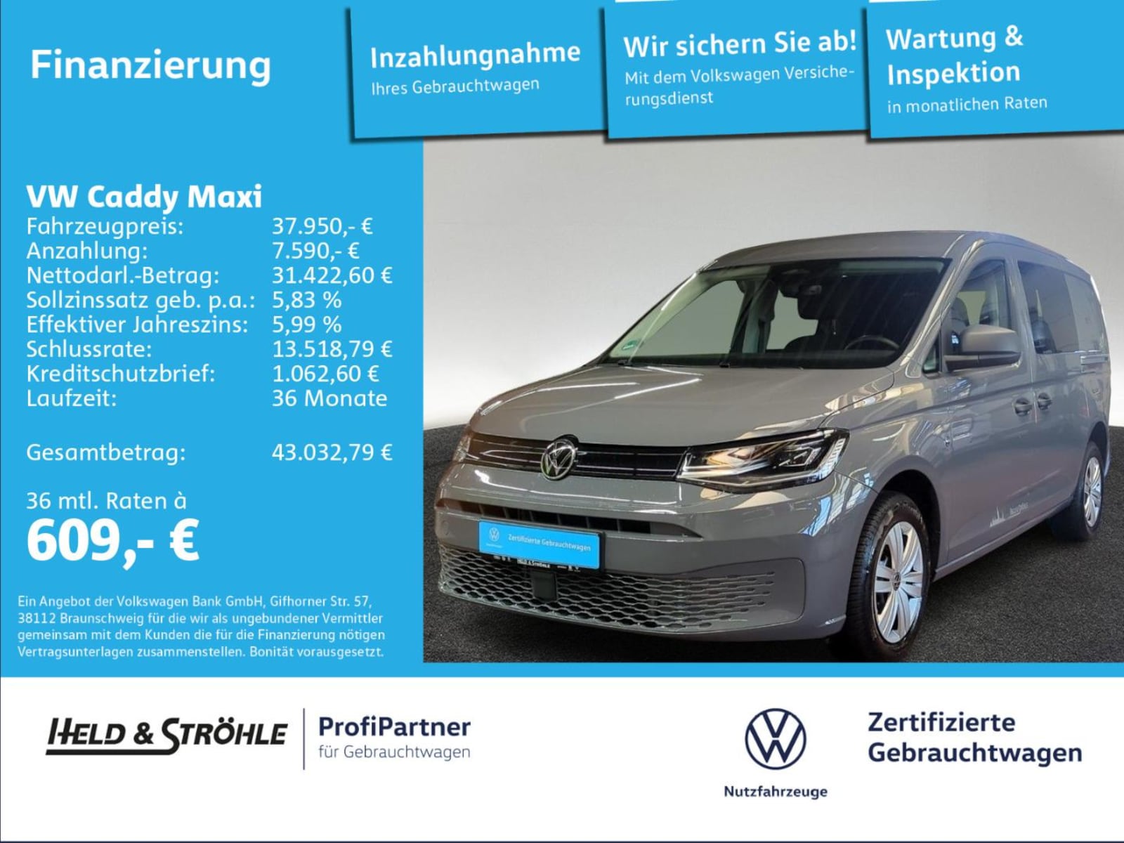 Volkswagen Caddy Maxi Kombi