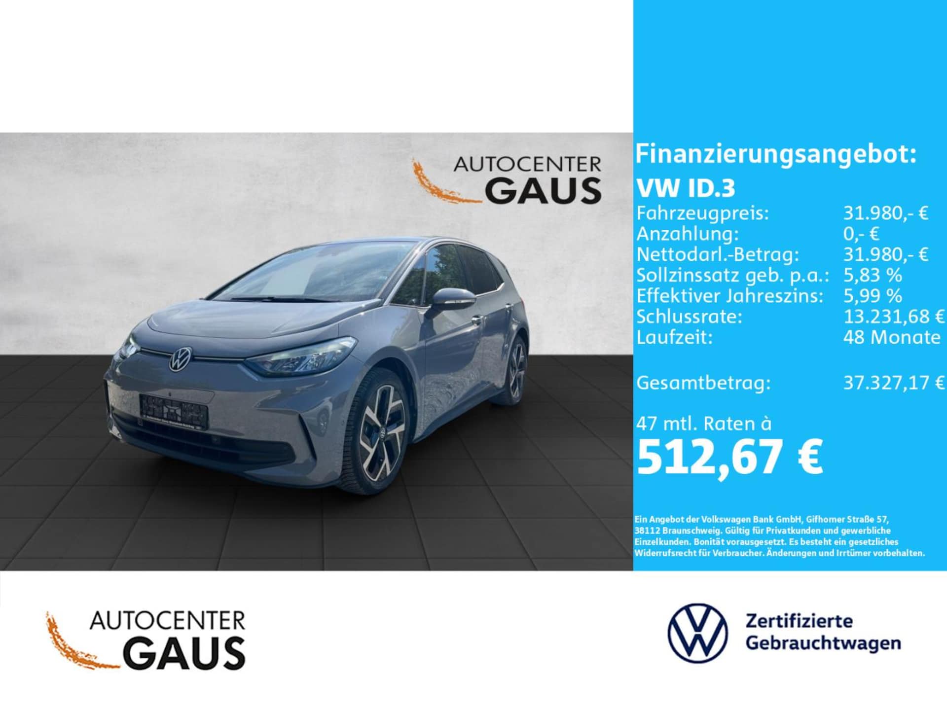 Volkswagen ID.3 MOVE Pro
