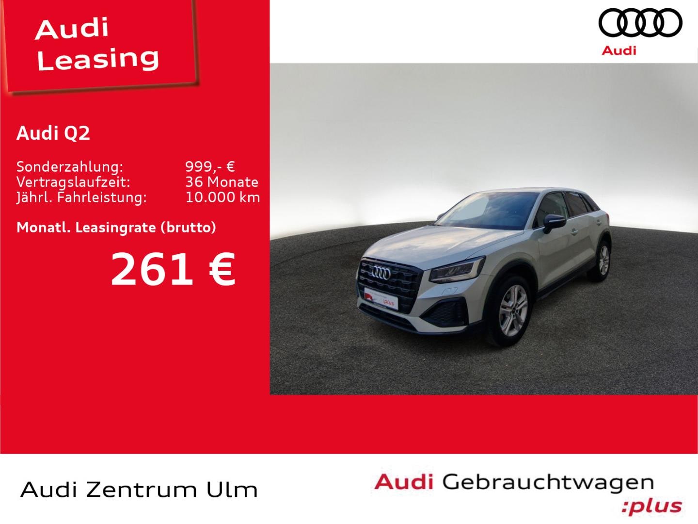Bild über Audi Q2 advanced 30 TFSI Schaltgetriebe - für weitere Informationen kontaktieren Sie den Audi Partner