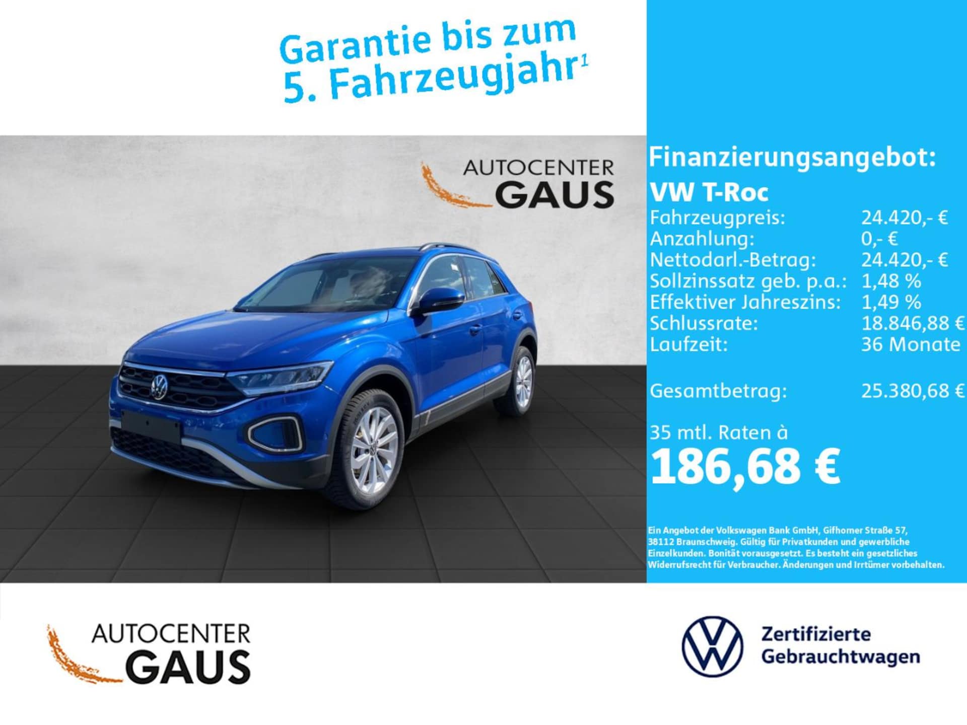 Volkswagen T-Roc Life