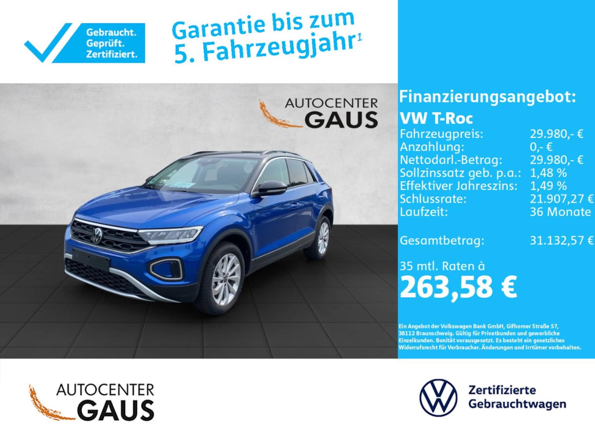 Volkswagen T-Roc Life