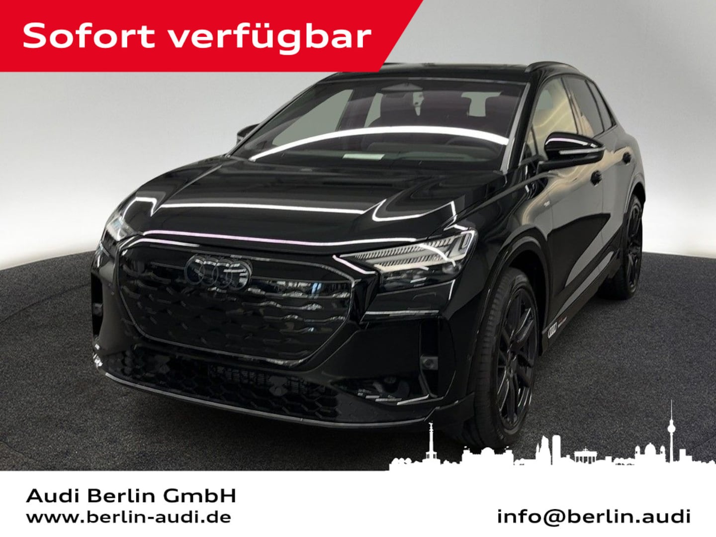 Bild über Audi Q4 SUV e-tron e-tron quattro performance 250 kW - für weitere Informationen kontaktieren Sie den Audi Partner