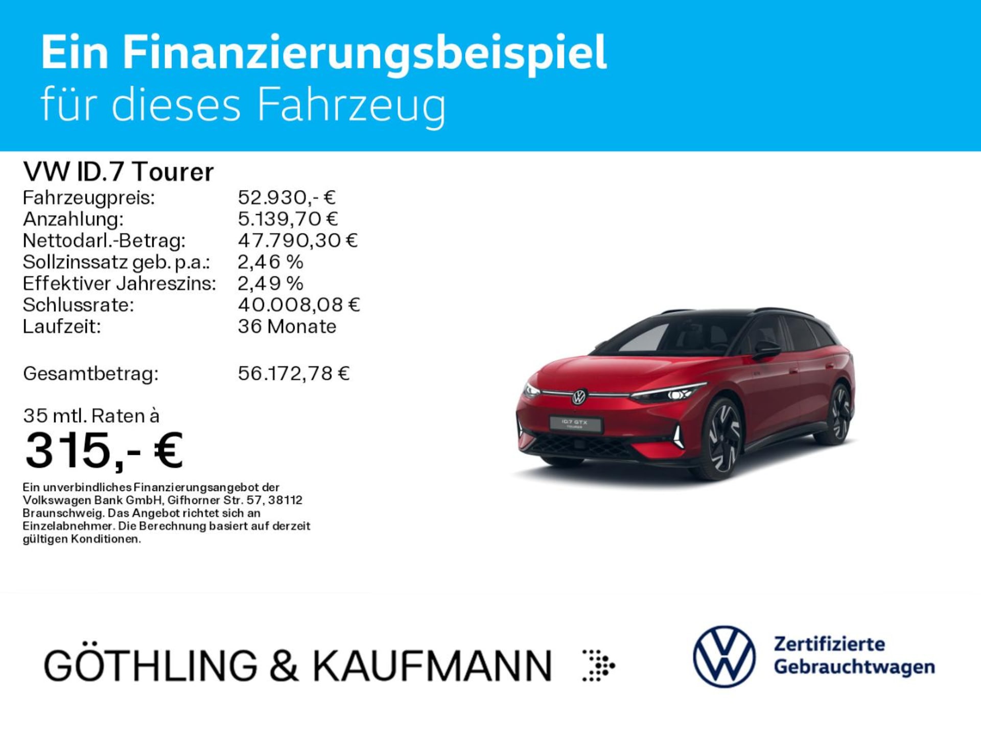 Volkswagen ID.7 Tourer GTX