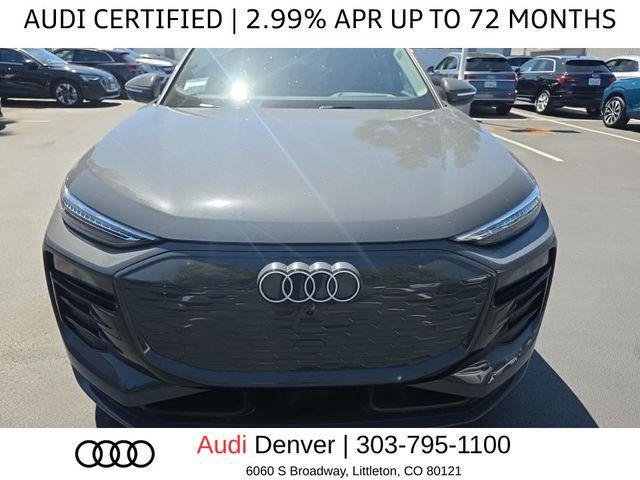 Used 2025 Audi Q6 e-tron Premium Plus with VIN WA124BGF4SA067114 for sale in Littleton, CO