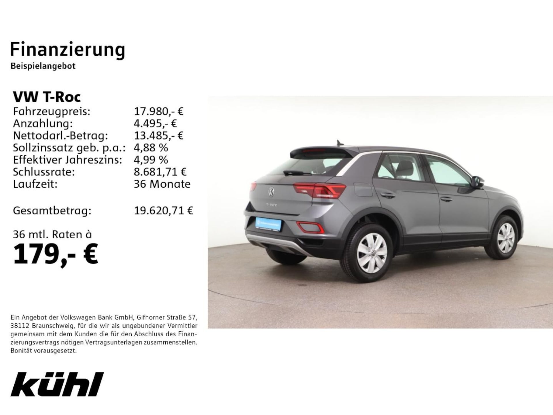Volkswagen T-Roc Basis-Modell