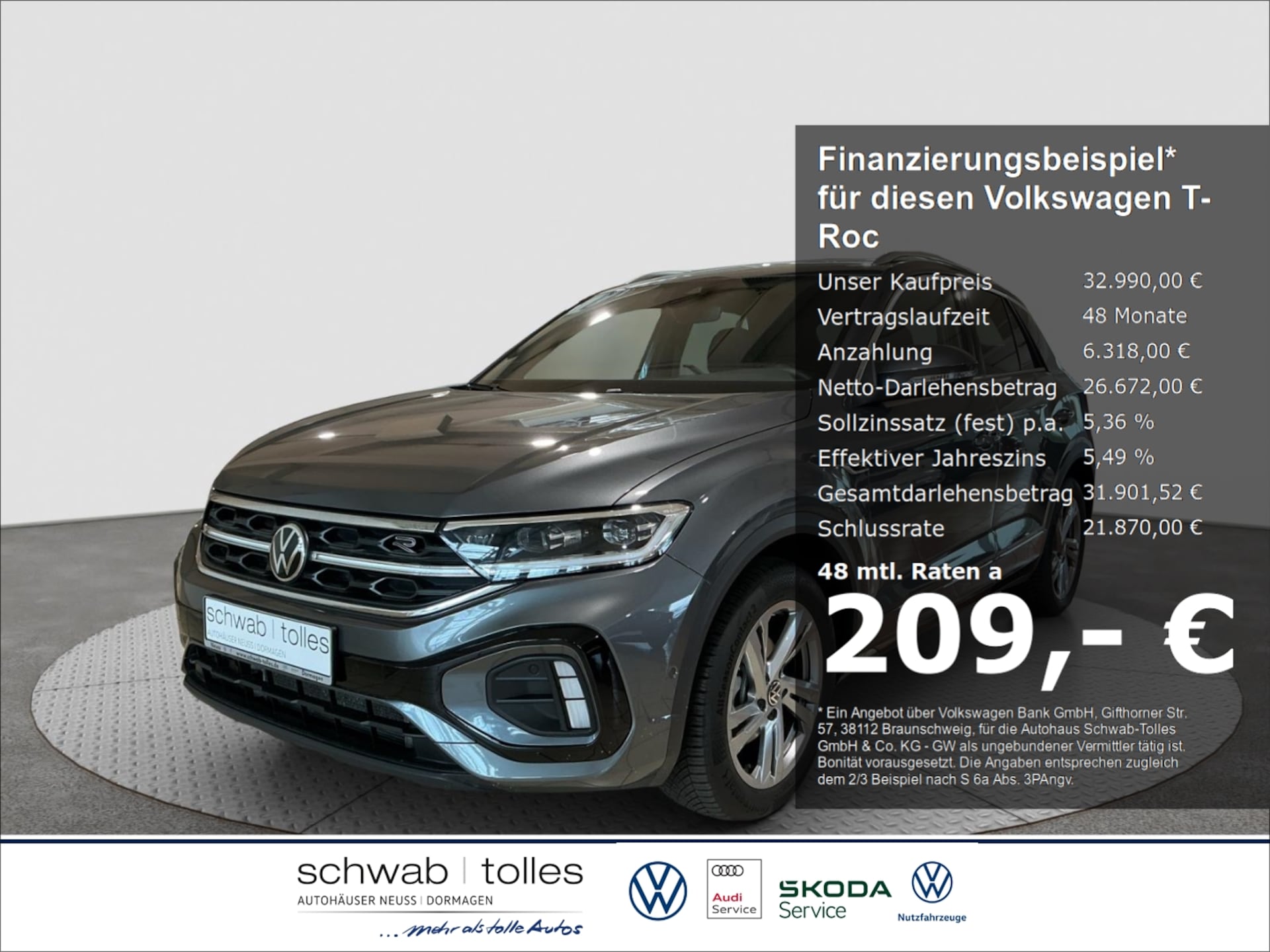 Volkswagen T-Roc R-Line