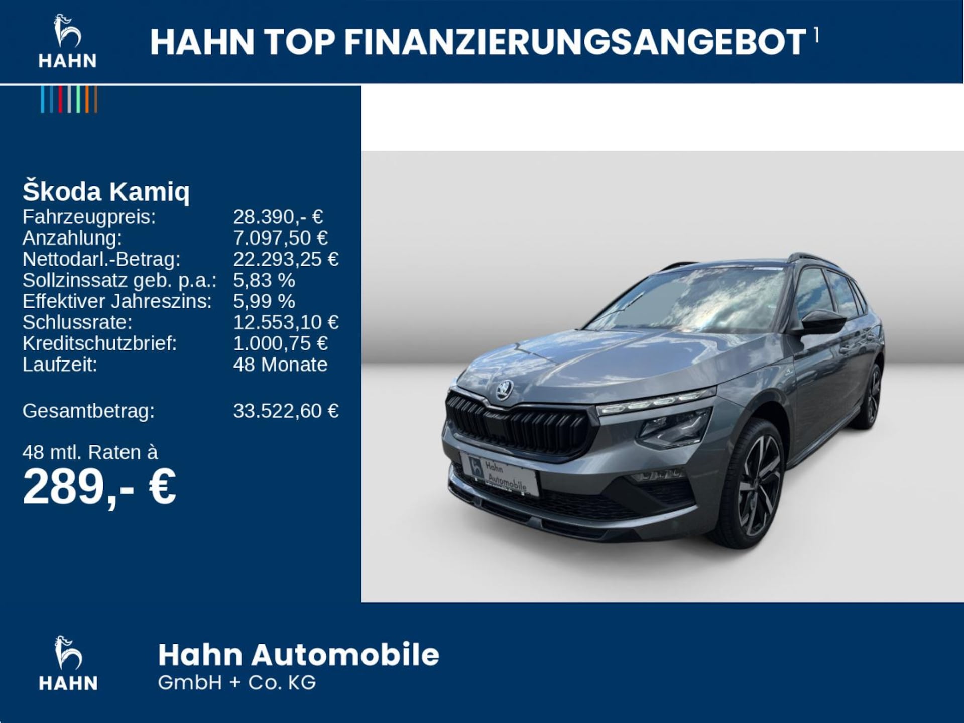Skoda Kamiq Monte Carlo