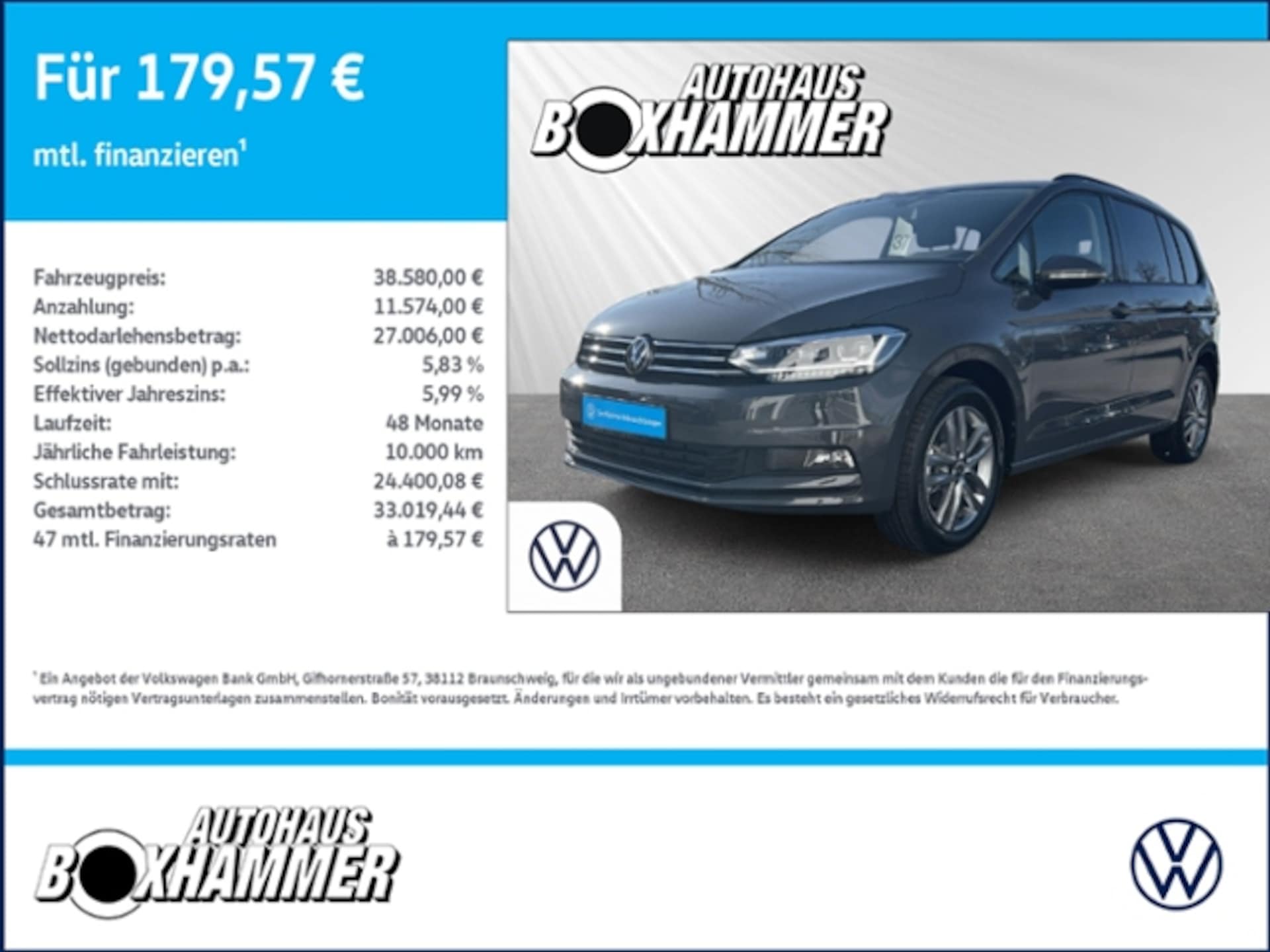 Volkswagen Touran Comfortline