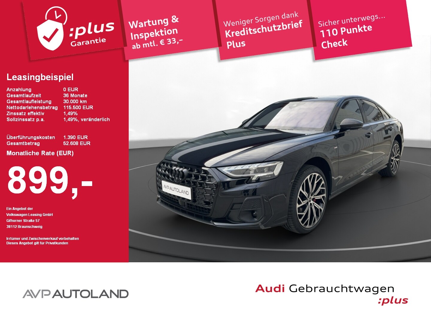Image about Audi A8 50 TDI quattro tiptronic