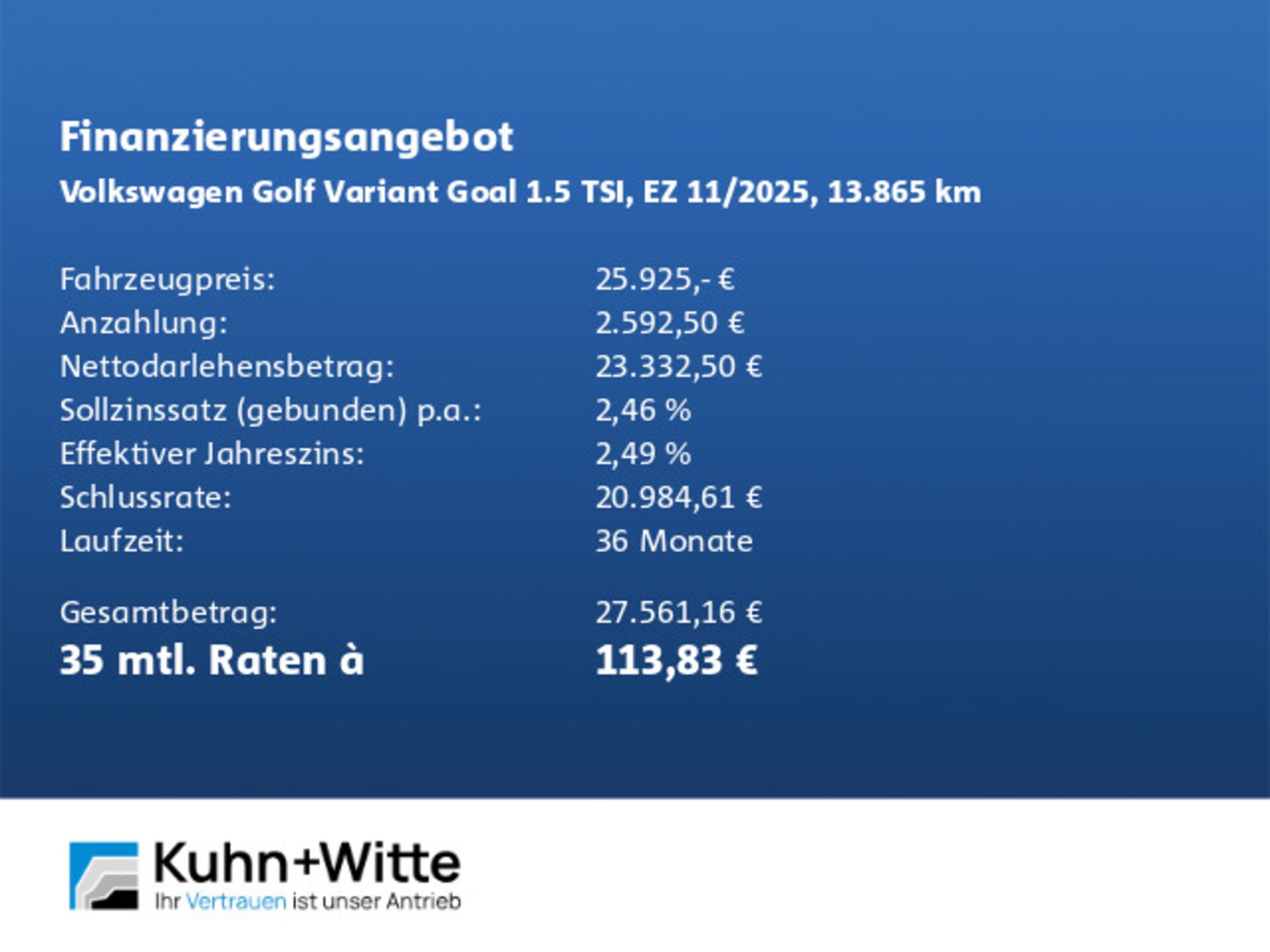 Volkswagen Golf Variant Goal
